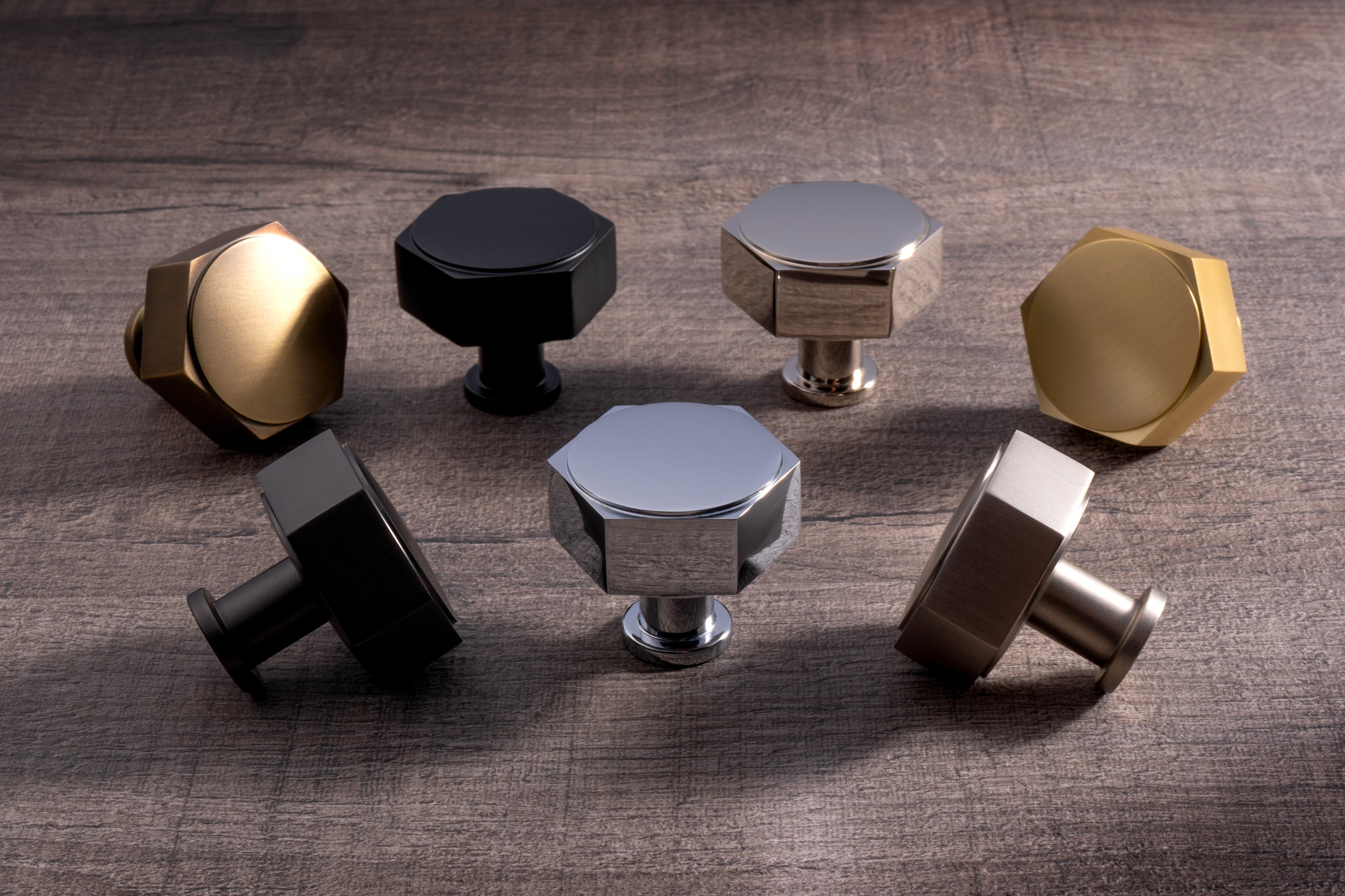 Vesper Hex Knob